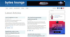 Desktop Screenshot of byteslounge.com