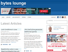 Tablet Screenshot of byteslounge.com